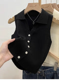 Colete Tricot Feminino com Botões BellaVita - miniatura 22