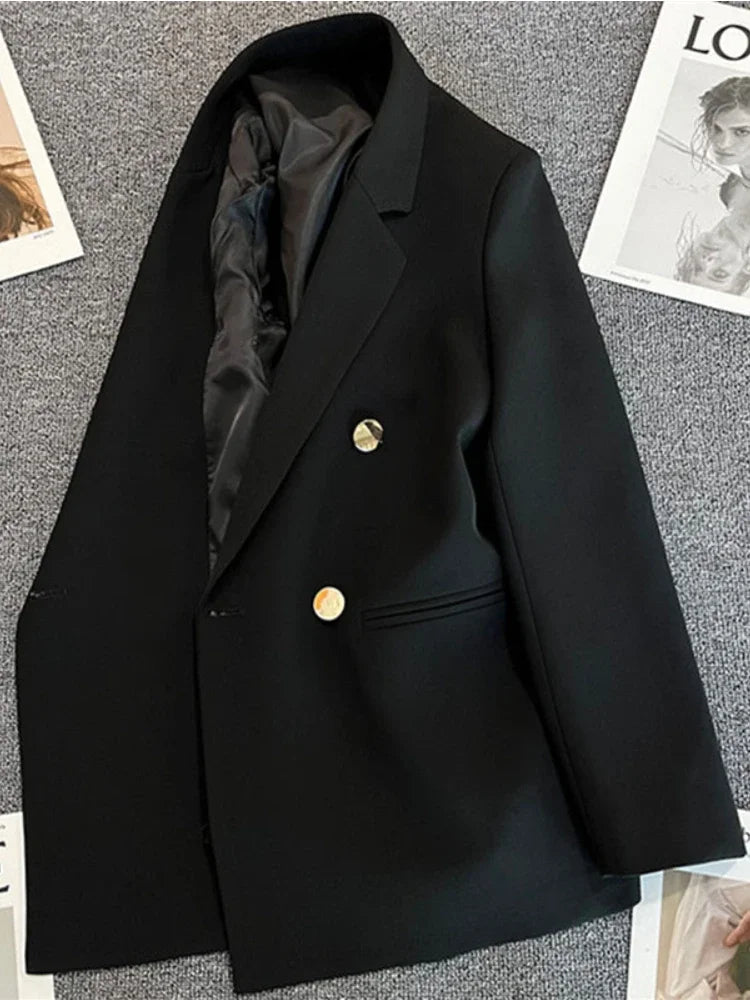 Blazer Feminino Elegante Abotoamento Duplo BellaVita - foto 23