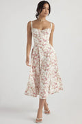 Vestido Midi Floral com Corset BellaVita - miniatura 18