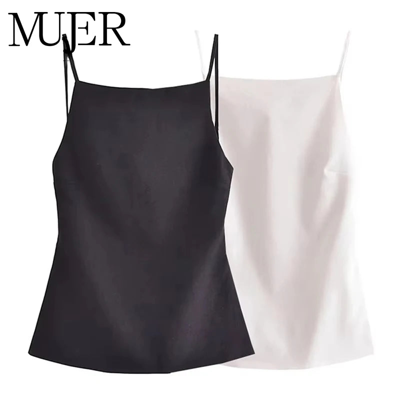 Top Cropped de Alças com Costas Abertas BellaVita — foto 1