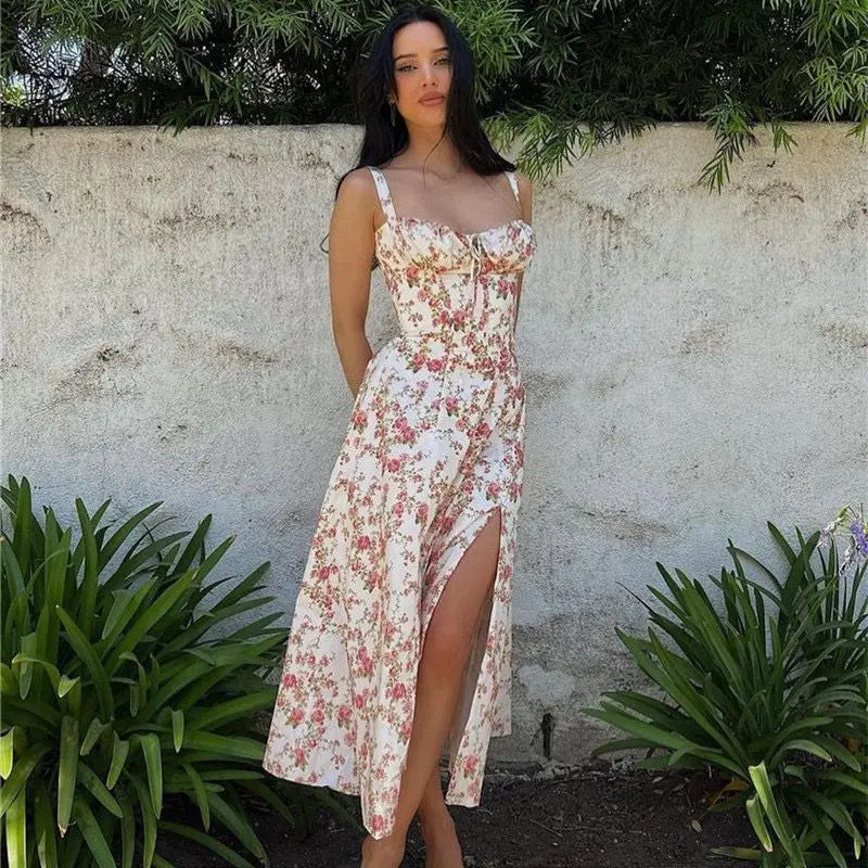 Vestido Midi Floral com Corset BellaVita - foto 15
