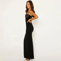 Vestido Maxi com Renda e Costas Abertas BellaVita — miniatura 2